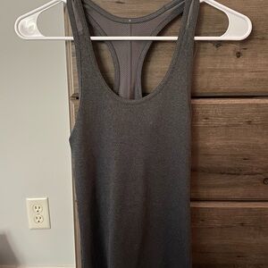 Under Armour Grey Ribbed Tank - small